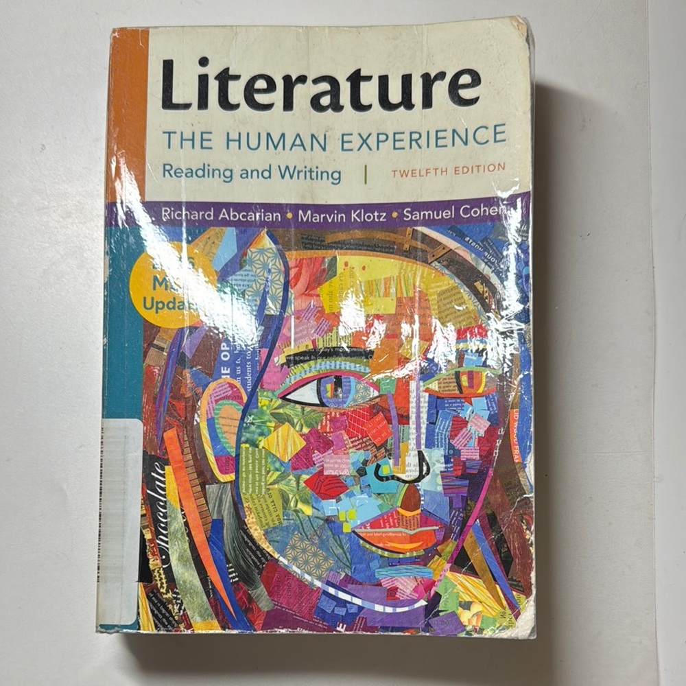 Literature The Human Experience Twelfth Edition